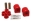 Picture of Energy Suspension 95-99 Nissan Sentra-200SX - 91-94 Sentra-NX1600-2000 Red Front Control Arm Bushing
