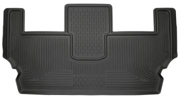 Picture of Husky Liners 2017 Chrysler Pacifica Stow and Go 3rd Row Black Floor Liners