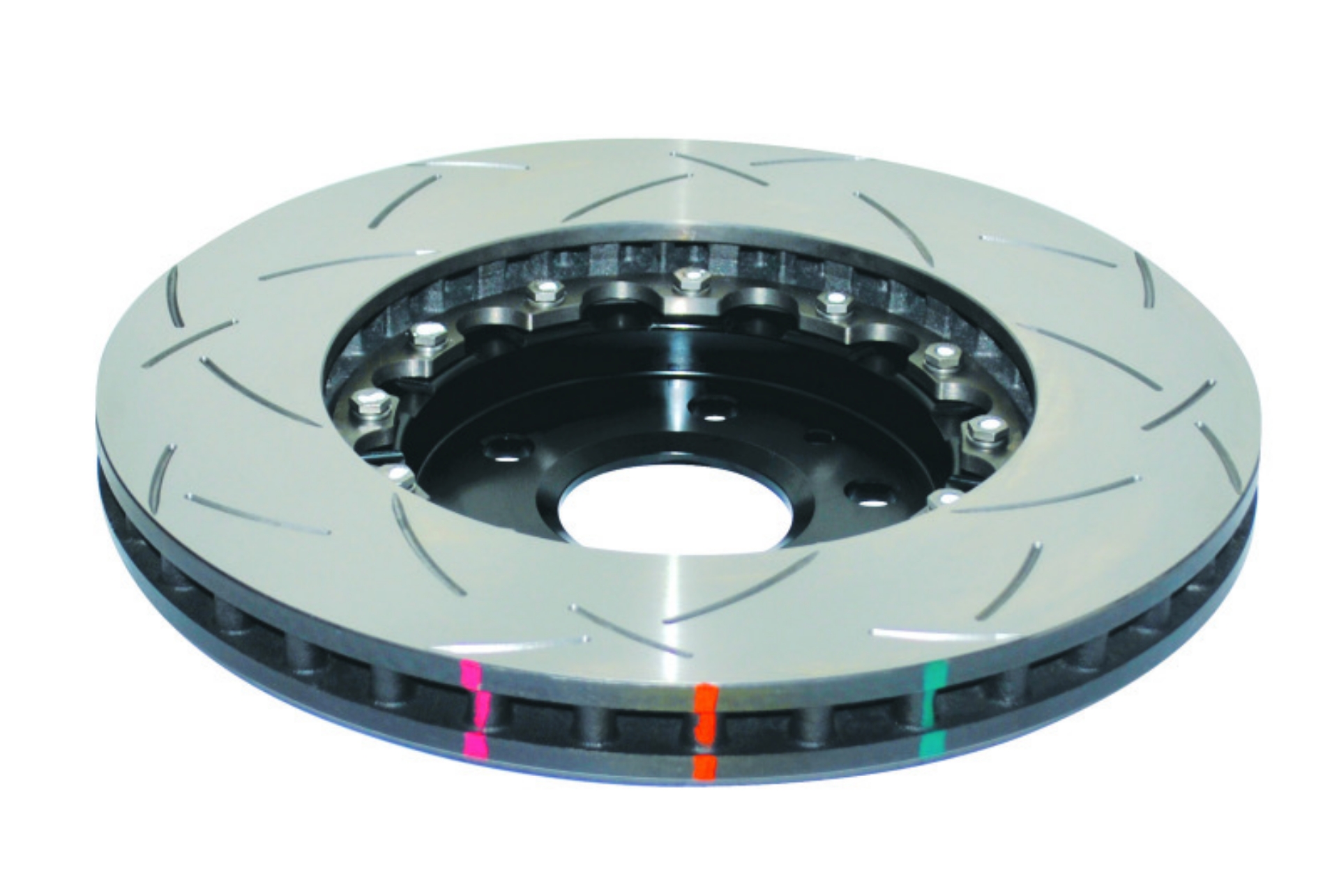 Picture of DBA 13-14 Chevy Corvette Z7 - Z51- Including Stingray T3 5000 Series Slotted Rotor Black Hat - Front