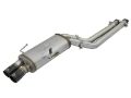 Picture of aFe MACHForce XP Exhausts 2-5in SS Cat-Back w- Black Tips 96-99 BMW M3 L6 3-2L