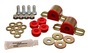 Picture of Energy Suspension 91-94-Nissan Sentra-NX1600-2000 Red 15mm Rear Sway Bar Frame Bushings Sway bar en