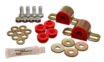 Picture of Energy Suspension 91-94-Nissan Sentra-NX1600-2000 Red 15mm Rear Sway Bar Frame Bushings Sway bar en