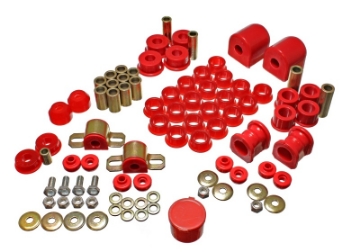 Picture of Energy Suspension 91-94 Nissan Sentra-NX1600-2000 Red Hyper-Flex Master Bushing Set