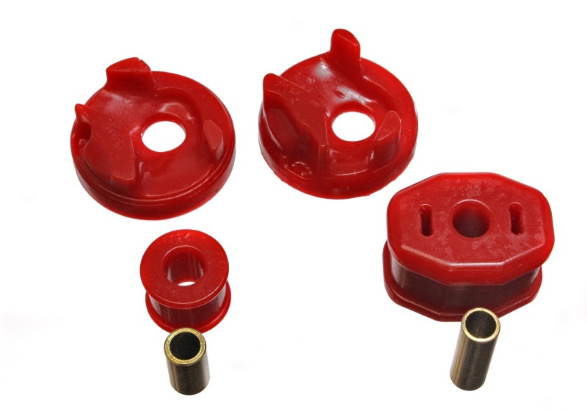 Picture of Energy Suspension 91-94 Nissan Sentra-NX1600-2000 Red Motor Mount Inserts 2 Torque Mount Positions