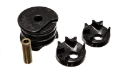 Picture of Energy Suspension 91-94 Nissan Sentra-NX1600-2000 Black Motor Mount Inserts 2 Torque Mount Position