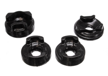 Picture of Energy Suspension 03-06 Toyota Matrix Black Motor Mount Insert Set front and rear torque positions