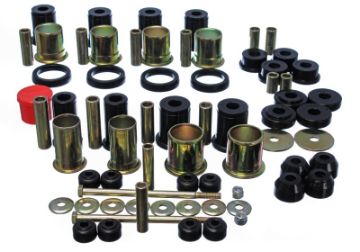 Picture of Energy Suspension 89-92 Chevrolet Camaro Black Hyper-flex Master Bushing Set
