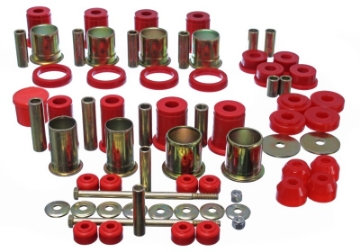 Picture of Energy Suspension 89-92 Chevrolet Camaro Red Hyper-flex Master Bushing Set