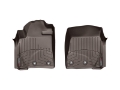 Picture of WeatherTech 2012-2015 Toyota Land Cruiser Front FloorLiner - Cocoa
