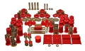 Picture of Energy Suspension 67-69 Chevrolet Camaro w-multi leaf springs Red Hyper-flex Master Bushing Set