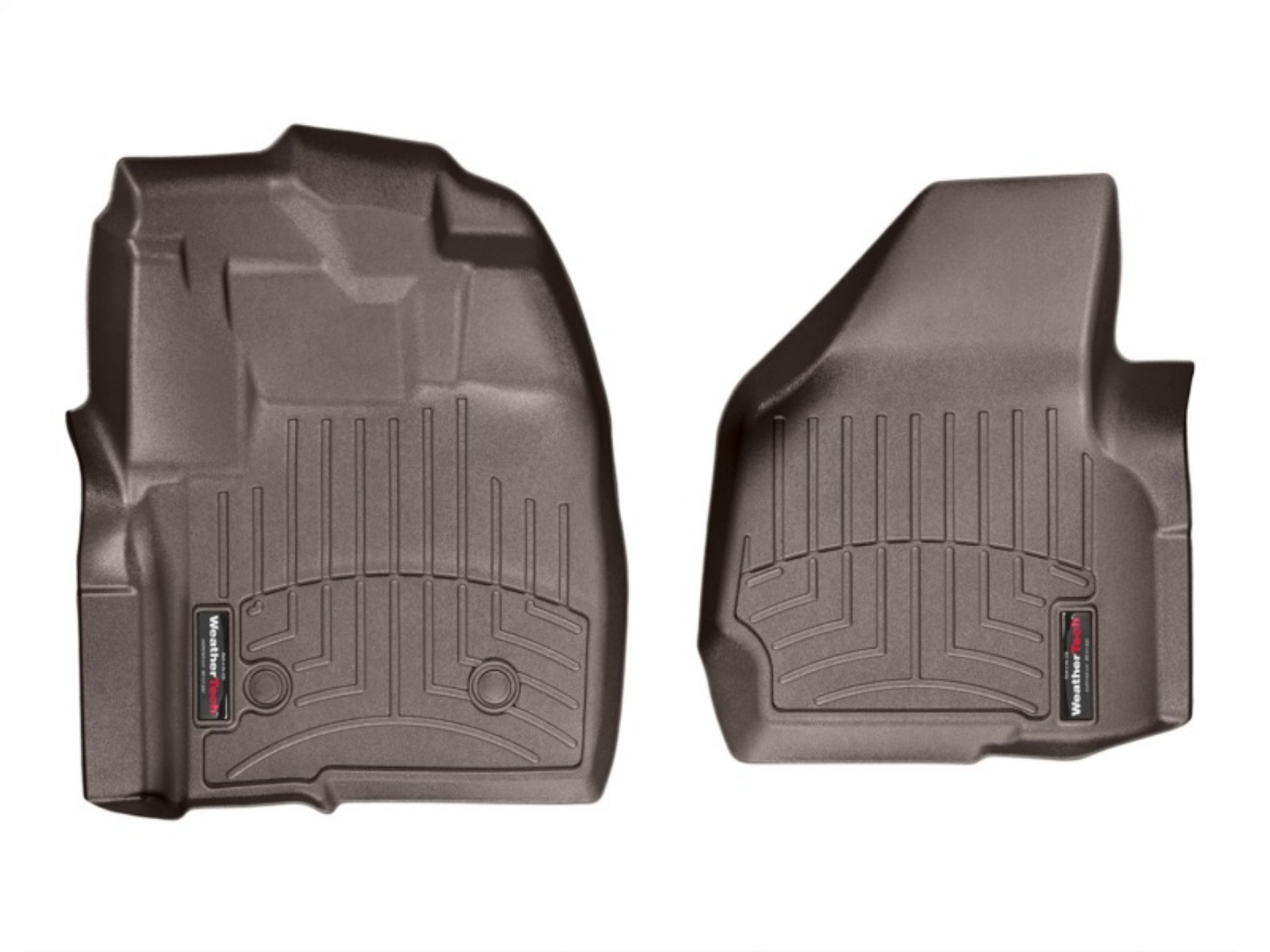 Picture of WeatherTech 2012-2016 Ford F-250-F-350-F-450-F-550 Front FloorLiner - Cocoa