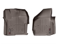 Picture of WeatherTech 2012-2016 Ford F-250-F-350-F-450-F-550 Front FloorLiner - Cocoa