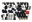 Picture of Energy Suspension 63-82 Chevrolet Corvette Black Hyper-flex Master Bushing Set