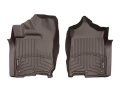 Picture of WeatherTech 2016+ Nissan Titan XD Front FloorLiner - Cocoa