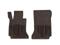 Picture of WeatherTech 2008-2014 Mercedes-Benz C-Class Front Rubber Mats - Cocoa