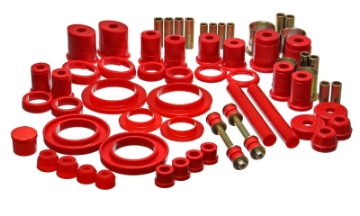 Picture of Energy Suspension 99-04 Ford Mustang Red Hyper-flex Master Bushing Set