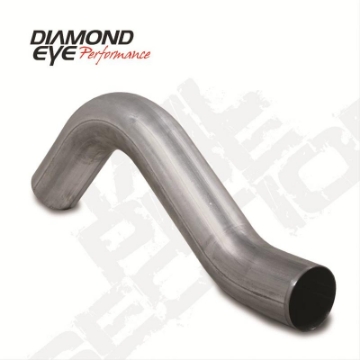 Picture of Diamond Eye Tail Pipe 4in 1ST SEC TB SGL AL FORD 7-3L F250-350 CAB & CHASSIS 99-03