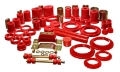Picture of Energy Suspension 94-95 Ford Mustang Red Hyper-flex Master Bushing Set w- V-8