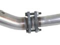 Picture of aFe Twisted Steel Delete Down-Pipe and Y-Pipe 2 to 2-1-2in Alum Steel Exhaust 12-16 Jeep Wrangler