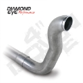 Picture of Diamond Eye Downpipe 4in TB Single W- HX40 FLANGE AL DODGE 5-9L 2500-3500 89-93 4X4 ONLY
