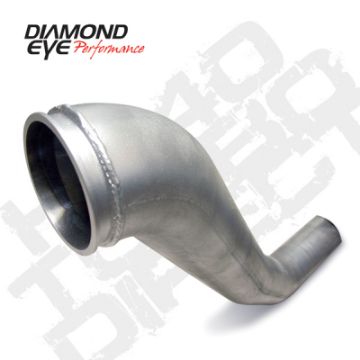 Picture of Diamond Eye Downpipe 4in TB Single HX40 TURBO-DIRECT FLANGE AL DODGE 5-9L 2500-3500 94-02