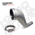 Picture of Diamond Eye KIT 4in Downpipe HX40 TURBO-DIRECT FLANGE W- V-Band CLAMP AL DODGE 94-02