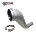 Picture of Diamond Eye KIT 4in Downpipe HX40 TURBO-DIRECT FLANGE W- V-Band CLAMP AL DODGE 94-02