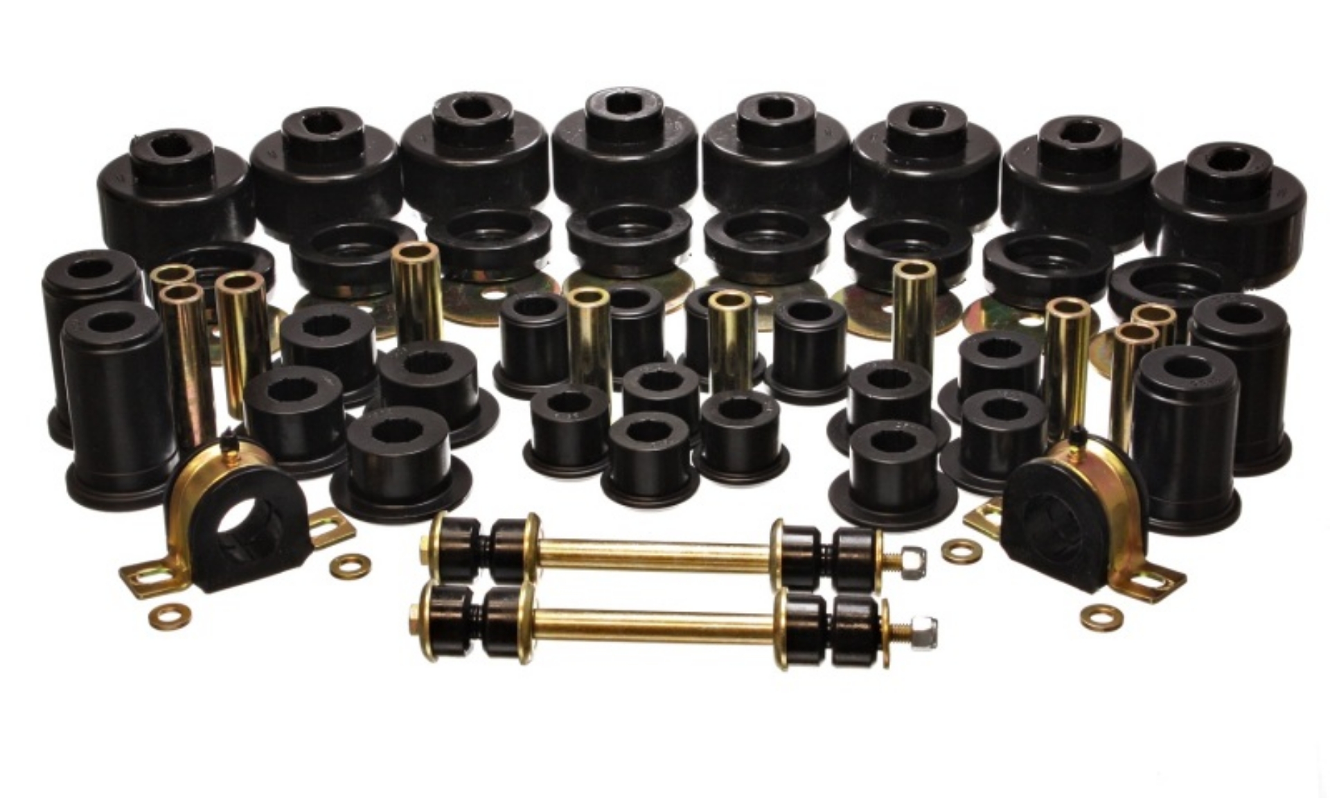 Picture of Energy Suspension 99-06 Chevy C1500 New Body Style Silverado 2WD Black Hyper-flex Master Bushing Set