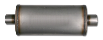 Picture of Diamond Eye Muffler 3-1-2in SGL IN-SGL OUT 22in BODY 28in OVERALL OVAL