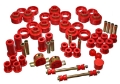 Picture of Energy Suspension 95-97 Chevy Tahoe - GMC Denali 4WD Red Hyper-flex Master Bushing Set