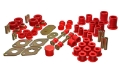 Picture of Energy Suspension 89-95 Toyota 4WD Pickup Except T-100 & Tundra  Red Hyper-Flex Master Bushing Set