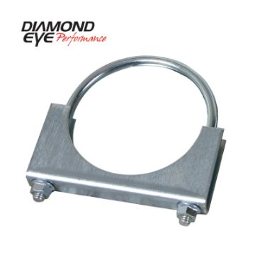 Picture of Diamond Eye CLAMP 3in 3-8in U-BOLT 11 GAUGE SADDLE ZINC-COATED HEAVY DUTY