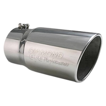 Picture of Diamond Eye TIP 5inX6inX12in BOLT-ON ANGLE-CUT 15-DEGREE: EMBOSSED DIAMOND EYE