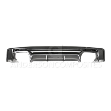 Picture of Anderson Composites 2016+ Chevy Camaro SS Type-AZ Carbon Fiber Rear Diffuser