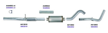 Picture of Diamond Eye KIT 3in Catback Single GAS AL CHEVY-GM 4-8L 5-3L 1500