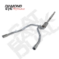 Picture of Diamond Eye KIT 3in Catback DUAL SS: DODGE 1500 2009-12 HEMI
