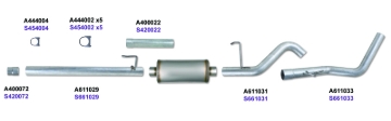 Picture of Diamond Eye KIT 3in Catback Single GAS AL FORD 5-4L F150 04-08