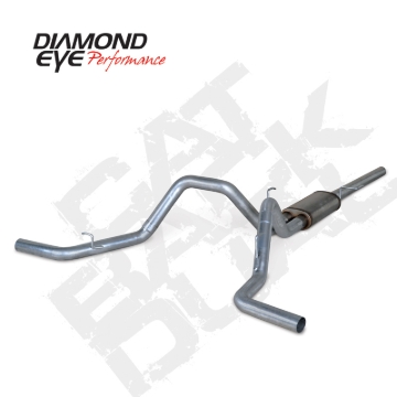 Picture of Diamond Eye KIT 3in Catback DUAL GAS SS FORD 5-4L F150 04-08