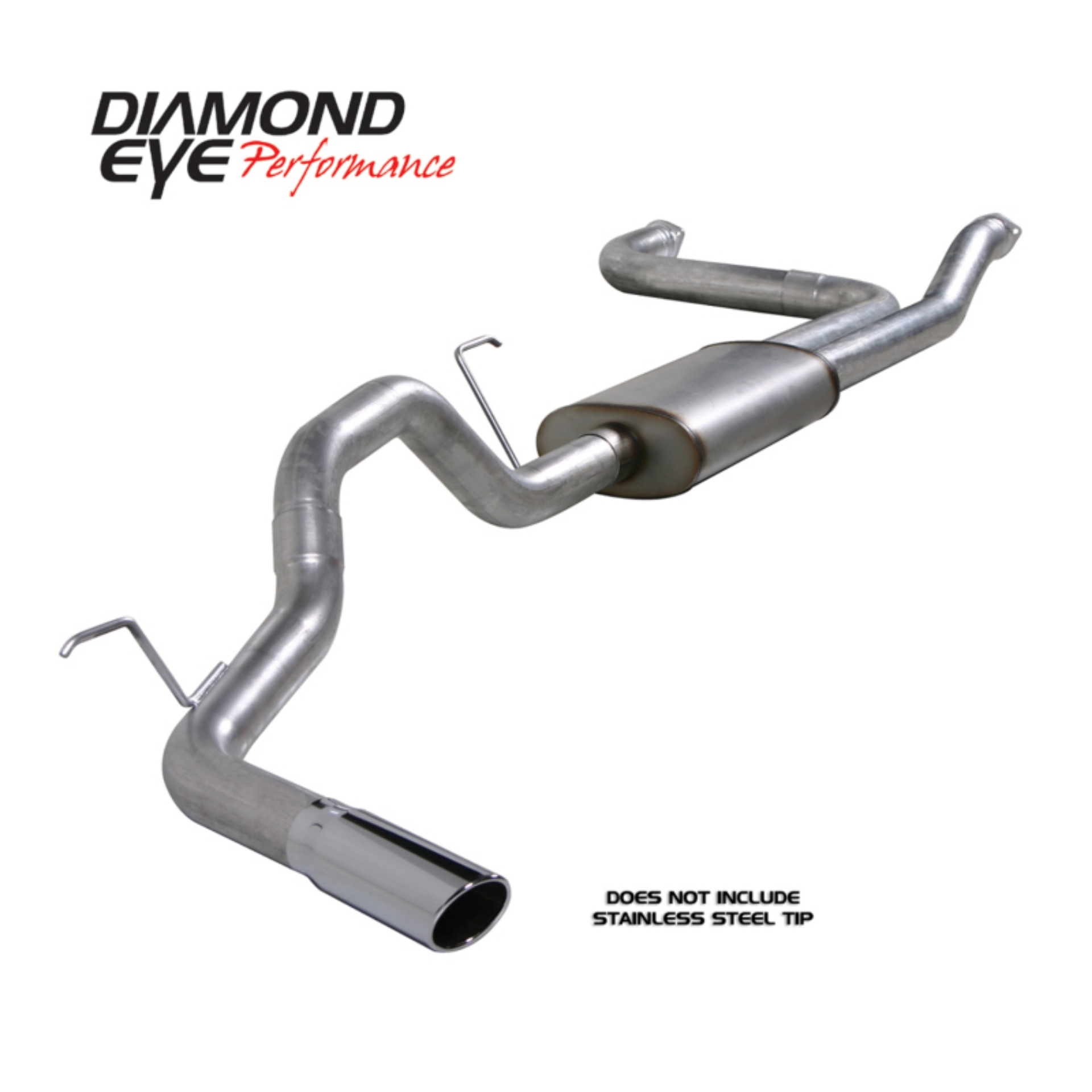 Picture of Diamond Eye KIT 3-1-2in Catback Single GAS AL NISSAN TITAN 5-6L 07-10