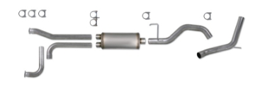 Picture of Diamond Eye KIT 3-1-2in Catback Single GAS AL NISSAN TITAN 5-6L 07-10