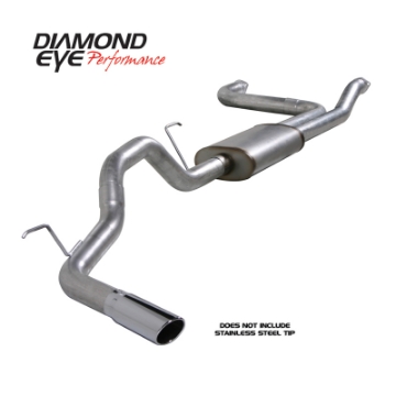 Picture of Diamond Eye KIT 3-1-2in Catback Single GAS AL NISSAN TITAN 5-6L 07-10