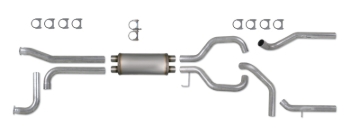 Picture of Diamond Eye KIT 3-1-2in Catback SPLIT DUAL GAS AL: NISSAN TITAN 5-6L 07-10