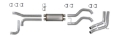 Picture of Diamond Eye KIT 3-1-2in Catback SPORT-SIDE DUAL GAS AL: NISSAN TITAN 5-6L 07-10