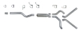 Picture of Diamond Eye KIT 4in Catback DUAL SS: 2006-2007-5 CHEVY-GMC 6-6L 2500-3500