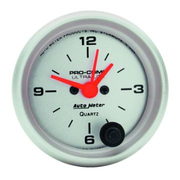 Picture of Autometer Ultra-Lite 52mm Short Sweep Electronic Clock