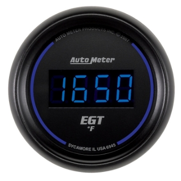 Picture of Autometer Cobalt Digital 52-4mm 0-2000 deg F Pyrometer