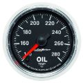 Picture of Autometer GS Series 2-1-16in Oil Temperature Gauge 140-280 Degrees Electric Full Sweep