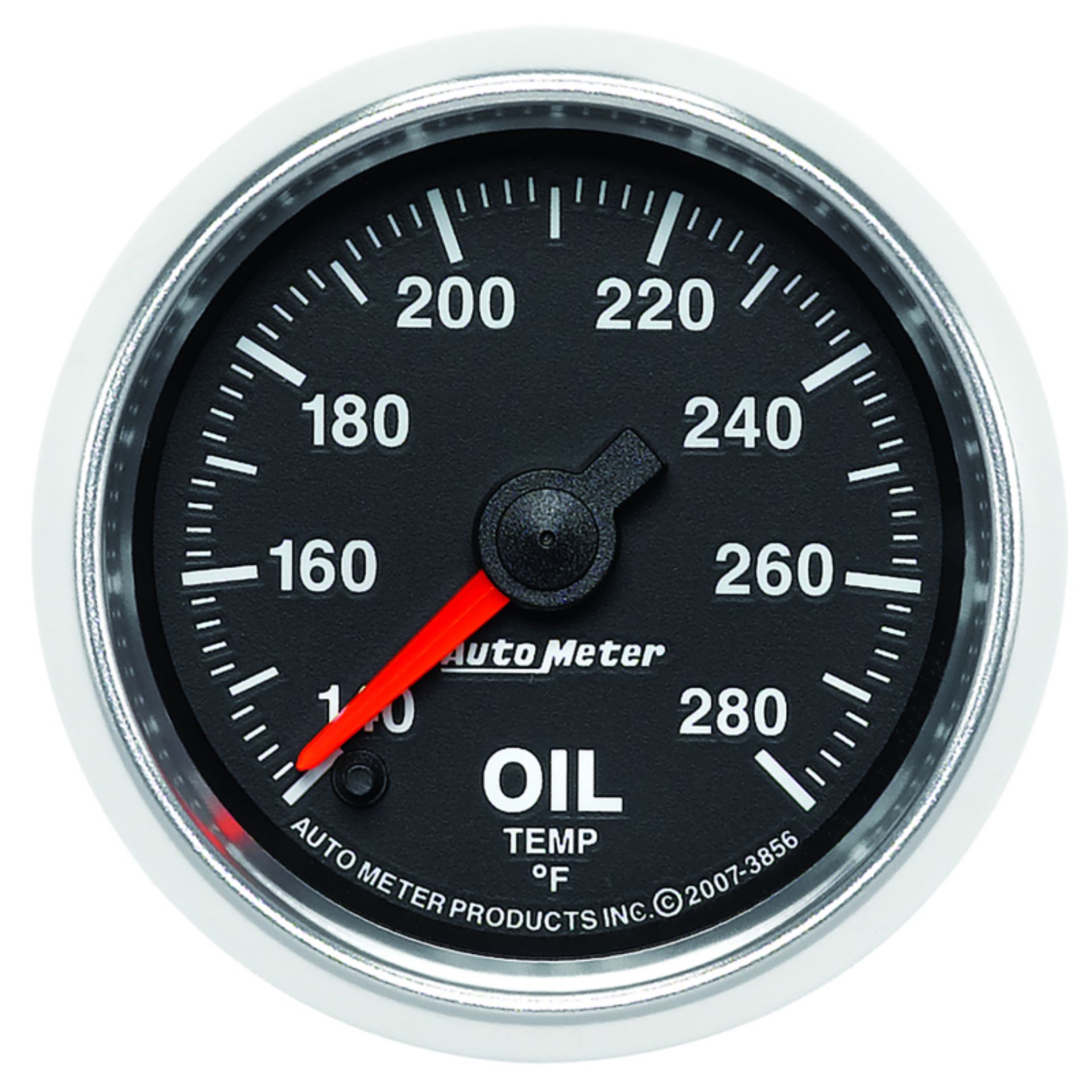 Picture of Autometer GS Series 2-1-16in Oil Temperature Gauge 140-280 Degrees Electric Full Sweep