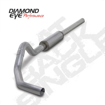 Picture of Diamond Eye KIT 4in Catback Single AL: 2004-5-2007-5 DODGE CUMMINS 600