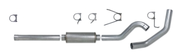Picture of Diamond Eye KIT 4in Catback Single SS: 2004-5-2007-5 DODGE CUMMINS 600